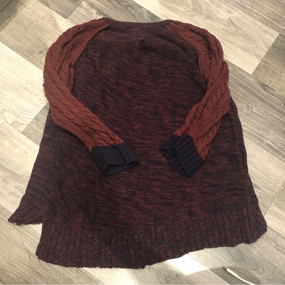 MARGARET O'Leary Women Burgundy Pullover Sweater Size L - Picture 5 of 8
